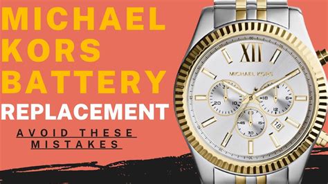 michael kors mk 6244 batterie austauschen|michael kors watch battery diagram.